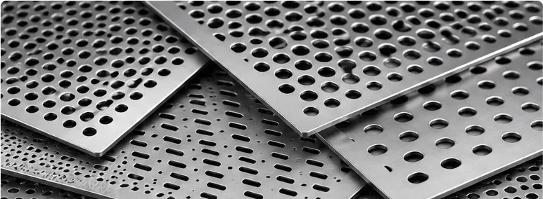Perforated metal sheets