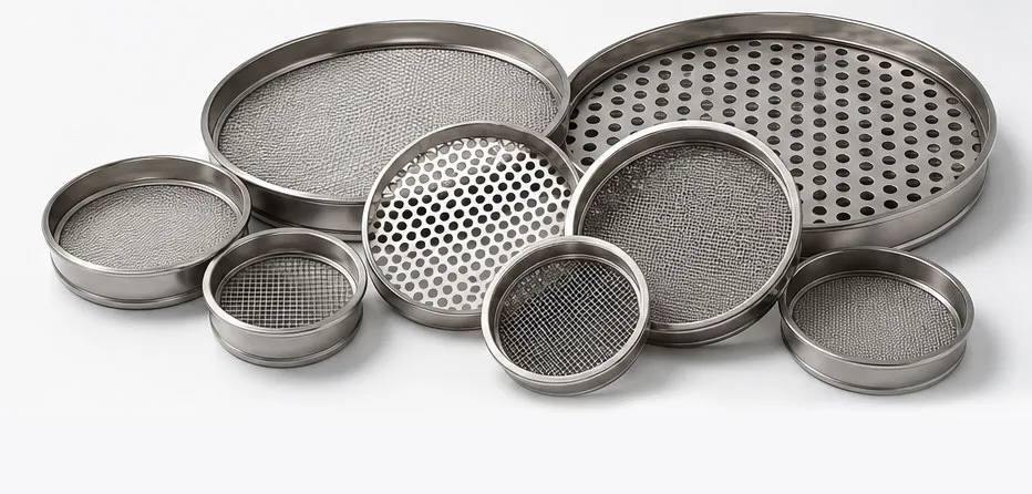Industrial sifter sieve collection